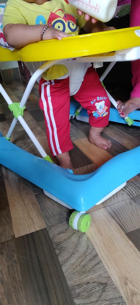 Buy R for Rabbit Step Up Anti Fall Baby Walker with Adjustable Height ...