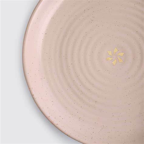 The Ganga Dinner Plate Old Rose – Indus People