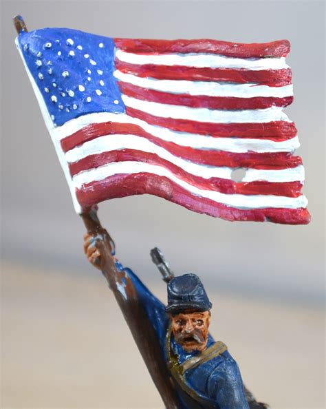 TSSD Painted Civil War Union Flag Bearer – MicShaun's Closet