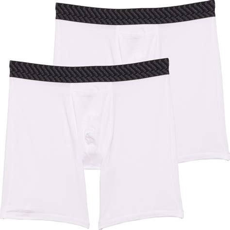 Tommy John Cotton Basics Boxer Briefs - 2-Pack, 6” - Save 60%