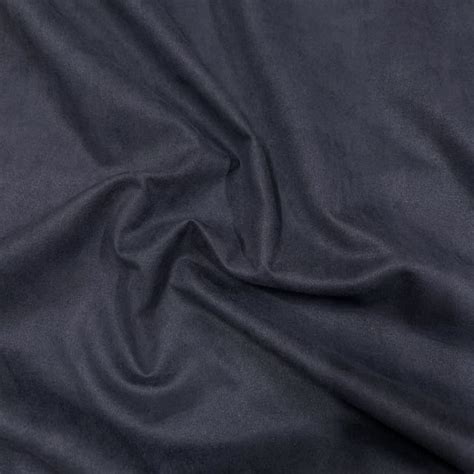 Dark Grey Colour Suede Fabric