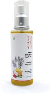 ALYUVA Ayurvedic Hair Oil for Hair Regrowth Hair Oil - Price in India ...