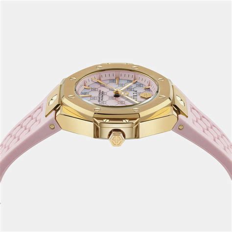 Philipp Plein Women Pink Silicone Watch PW4FA0225 – Just In Time