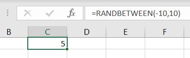 Excel Random Numbers 的图像结果