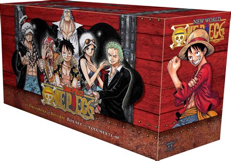 One Piece Box Set 4: Dressrosa To Reverie (Volumes 71-90) Box Set by ...