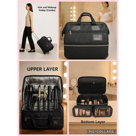 Hair & Makeup Trolley (Combo) – Noyonaa Beauty