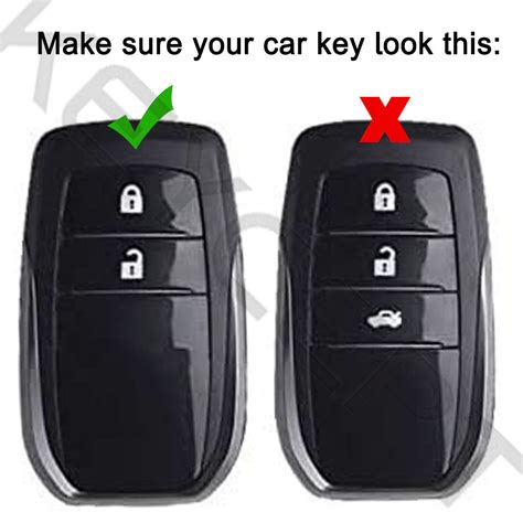TPU Key Cover Compatible for Toyota Innova | Crysta | Fortuner 2 Button ...