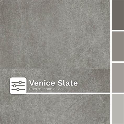 Venice Slate LVT Vinyl Flooring | Wanabiwood Echo Tile - Floor Mechanics