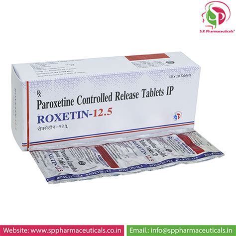 ROXETIN-12.5 Tablets SP Pharmaceuticals