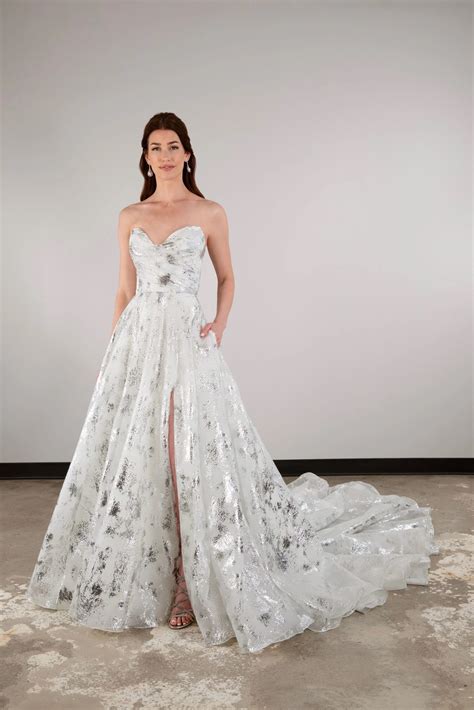 Silver Wedding Dresses