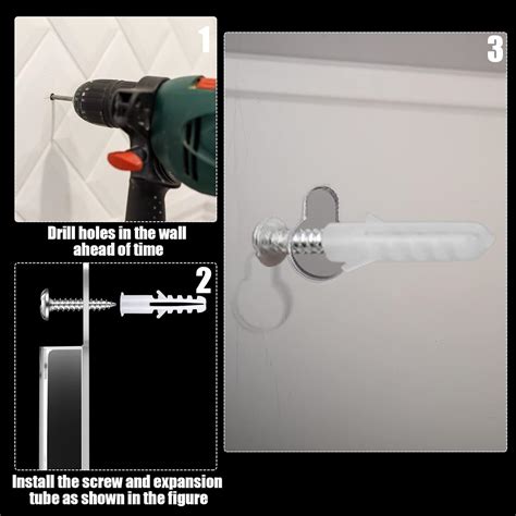 Buy Weysat Acrylic Brochure Holder Wall Mount Plastic Magazine Display ...