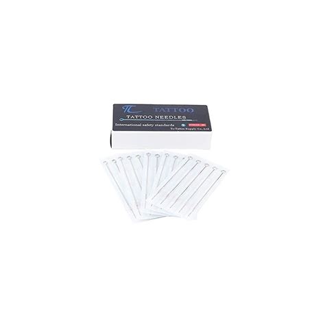 Buy 50 Tattoo Needles 3RL Tc Tattoo 3 Round Line for Tattoo Machine ...
