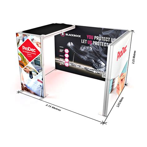 3x2 Modular Exhibition Stand | SKYBRIDGE® Lightbox Ceiling | SKYBRIDGE ...