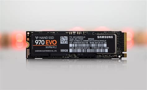 Samsung SSD 970 EVO 500 GB - test