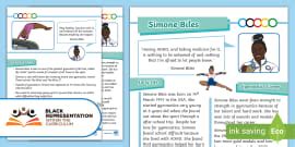 Simone Biles Fact File - Twinkl - KS2