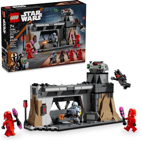 Amazon.com: LEGO Star Wars: The Mandalorian Paz Vizsla and Moff Gideon ...