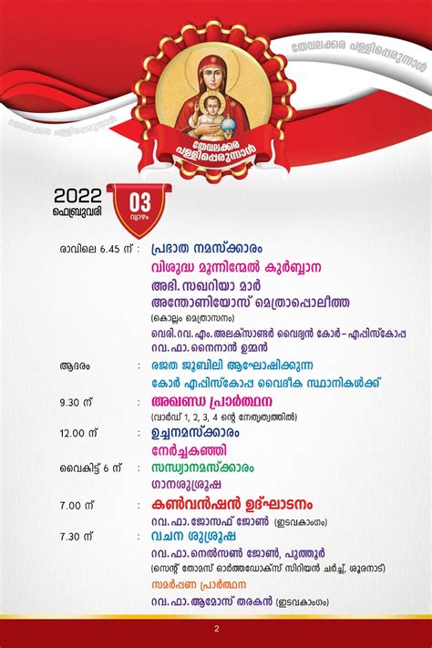 Marthamariam Orthodox Syrian Church, Thevalakkara - Mar Abo Perunnal