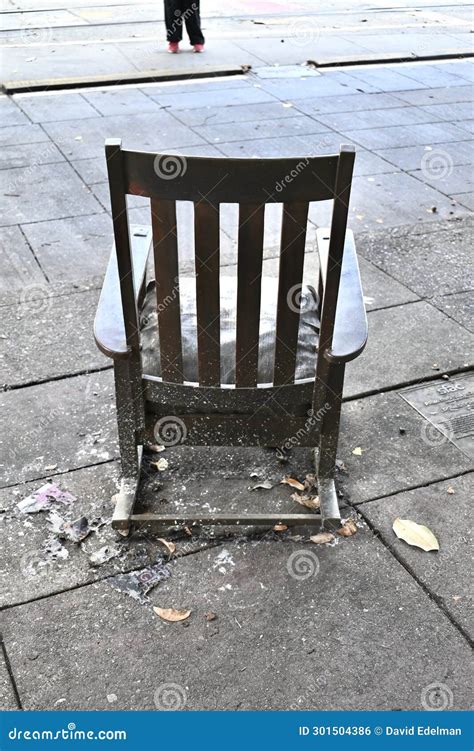 Very Useful Domestic Seating Public Art San Francisco 34 Stock Photo ...