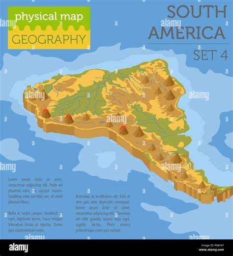 South America Map With Physical Features Time Zones Map S America ...