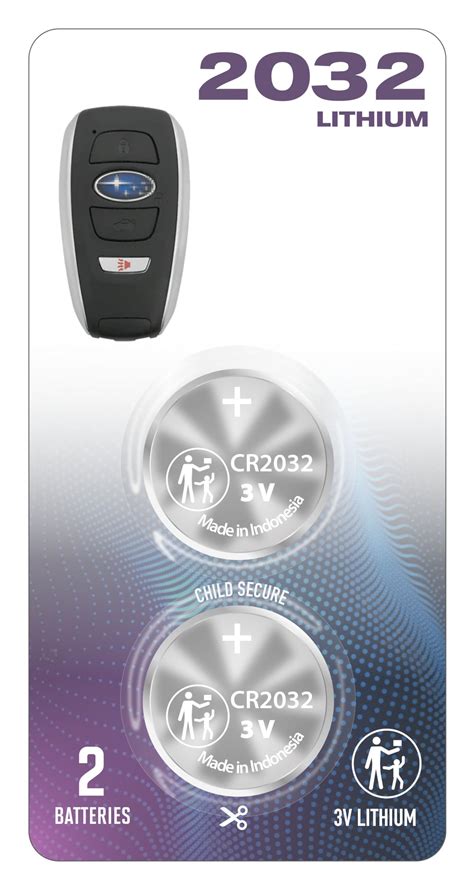 Subaru Forester Key Fob Battery