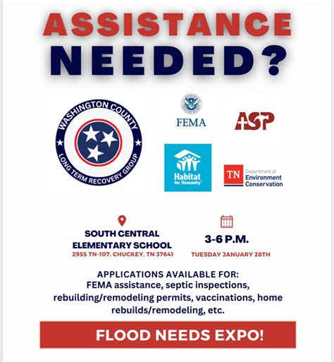 Flood Assistance Expo, South Central Elementary School, Chuckey, 28 ...
