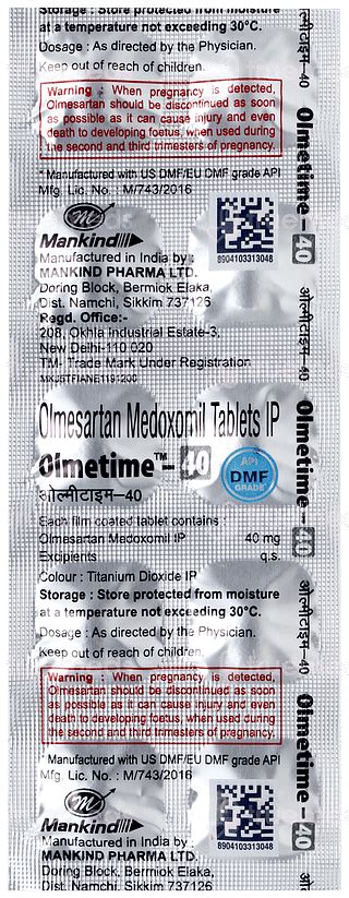 Olmetime 40 Tablet 10: Uses, Side Effects, Price & Substitutes