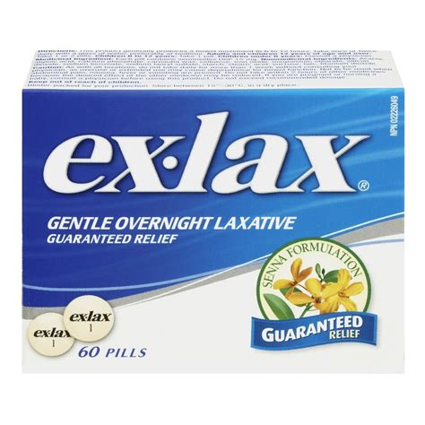 Ex-lax Gentle Overnight Laxative Pills - CTC Health