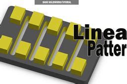 Image result for SolidWorks 2020 Linear Pattern