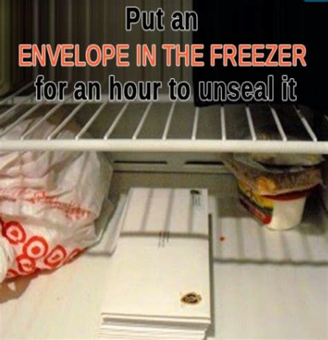 Image result for Open Envelope Freezer