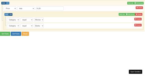 Image result for jQuery Query Builder