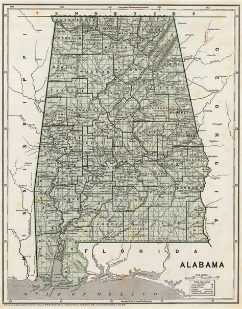 Alabama Highway Map