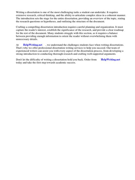 Image result for Dissertation Introduction Format Example