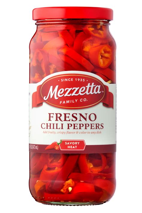 Mezzetta Fresno Chili Peppers, 16 fl oz Jar - Walmart.com