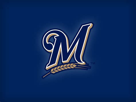 Download The Milwaukee Brewers proudly display their team colors and ...
