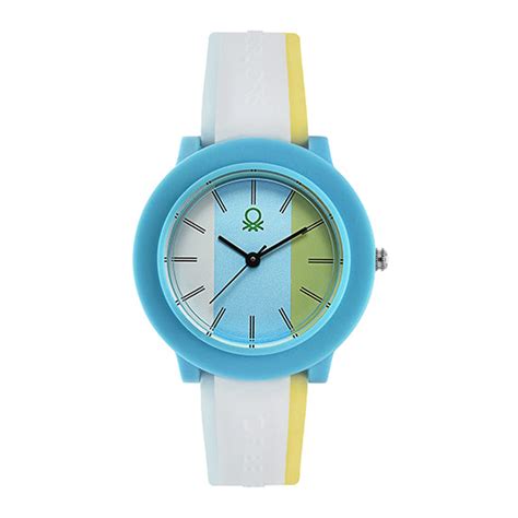 United Colors Of Benetton Multi color Round Dial Quartz Analog Women W ...