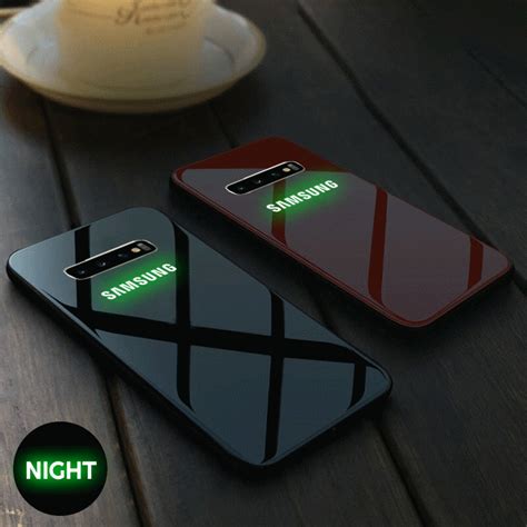 Galaxy S10 Plus Radium Glow Light Illuminated Logo 3D Case – The ...