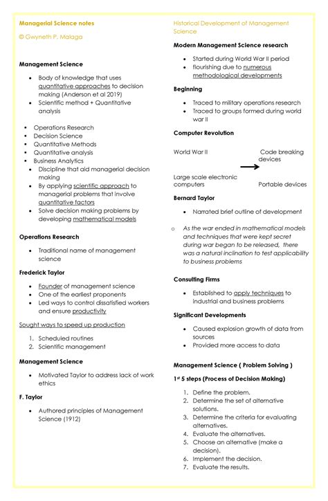 Review Of Managerial Science