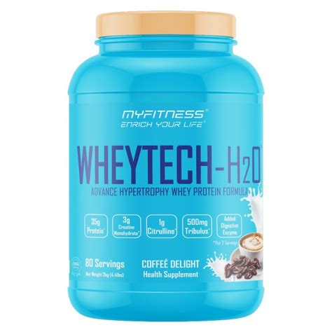 Myfitness Wheytech H2O | Whey Protein Powder | 2kg