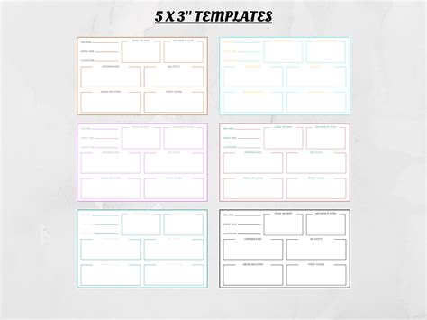 Nursing Pharmacology Drug Flashcards Template - Worksheets Library