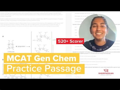 MCAT Gen Chem Passage Walkthrough w/ a 99th Percentile Scorer Video Lecture
