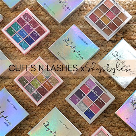 Cuffs n Lashes x ShyStyles 12 Color Mini Palette – CUFFS N LASHES