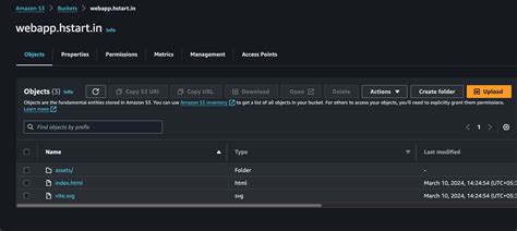 Hosting a static website on AWS S3 with CI/CD