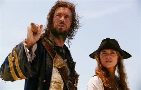 电影 加勒比海盗2：聚魂棺 加勒比海盗 约翰尼·德普 Jack Sparrow 凯拉·奈特莉 Elizabeth Swann 壁纸 | Pirates des caraibes ...