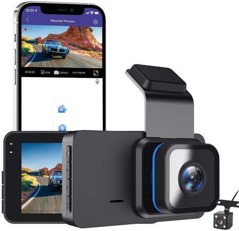 70mai A200 HDR Dual Dash Camera, 1080P Real HDR Front & 1080P Rear ...