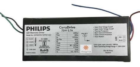 Philips CertaDrive 75W 0.7A LED Driver – Orangevolt