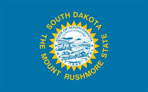 South Dakota State Flag PNG & SVG Vector - Freebie Supply