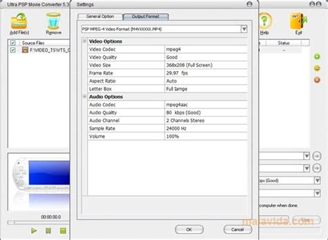 Ultra PSP Movie Converter 6.1 - Download for PC Free
