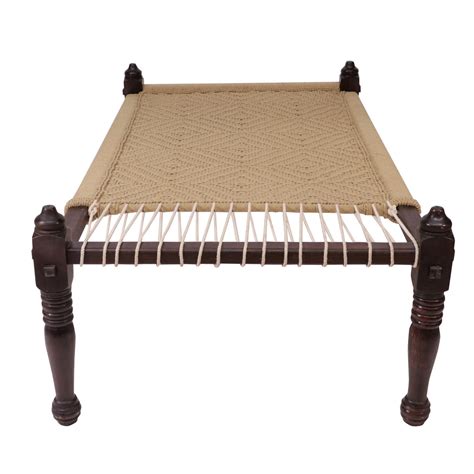 Traditional Indian Daybeds - Machha Khatiya Collection - Woodshala