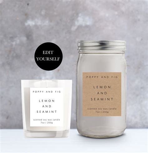 Image result for Candle Labels Free