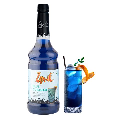 Zone Blue Curacao Syrup 1L | Cocktails, Mocktails & Lemonades